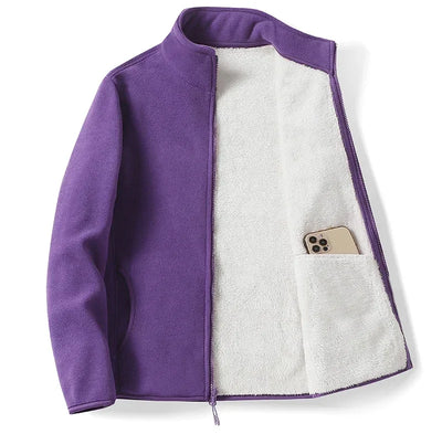 Elise | ColorBlock Fleece Jacket