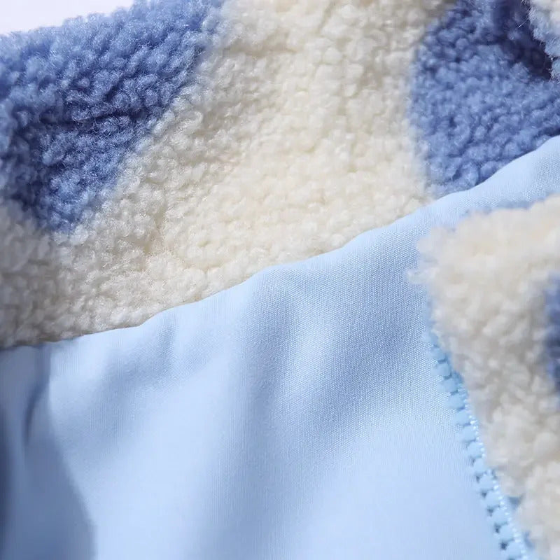 Daria™ | Reversible heart-pattern jacket