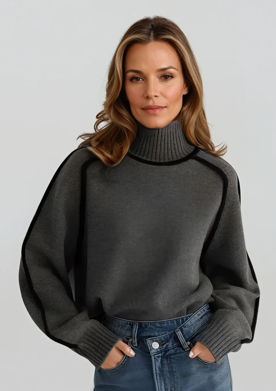 Emilie | Soft Cashmere Turtleneck