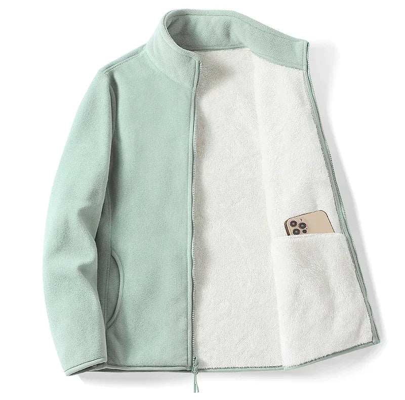 Elise | ColorBlock Fleece Jacket