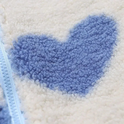 Daria™ | Reversible heart-pattern jacket