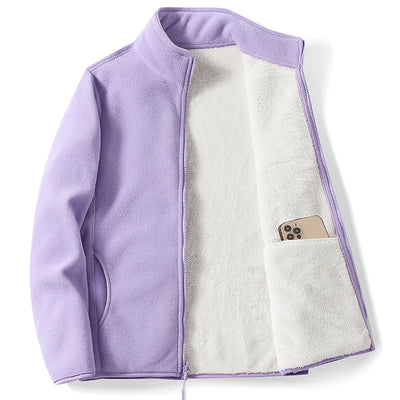 Elise | ColorBlock Fleece Jacket