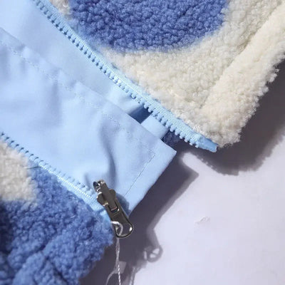 Daria™ | Reversible heart-pattern jacket