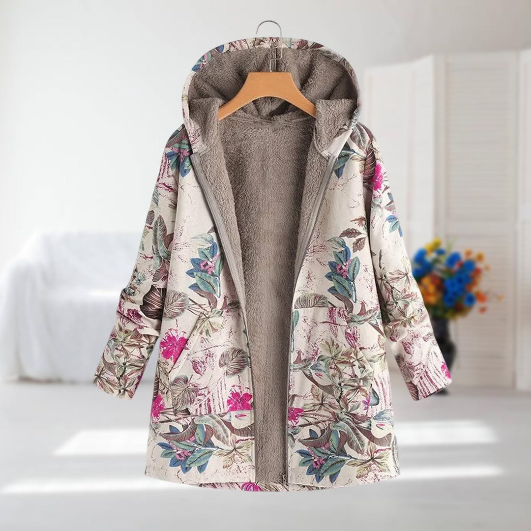 Liza™ | Floral parka jacket