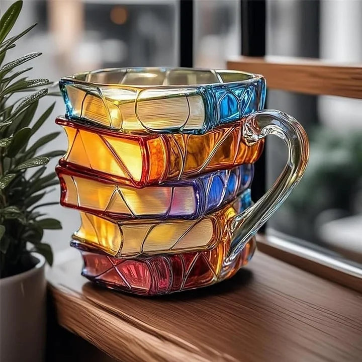 MugArt | Mug with Painted Book
