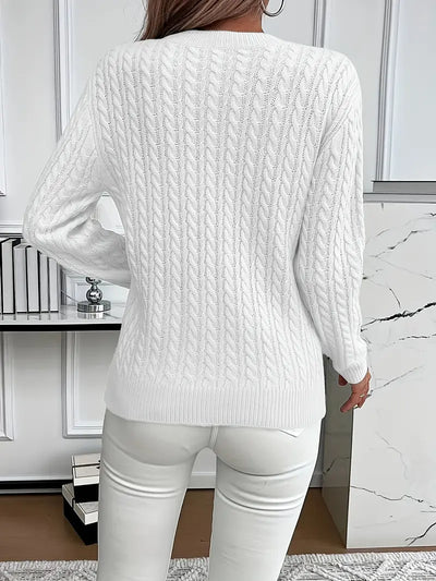 Bernila | Ladies' Cable Knit Jumper