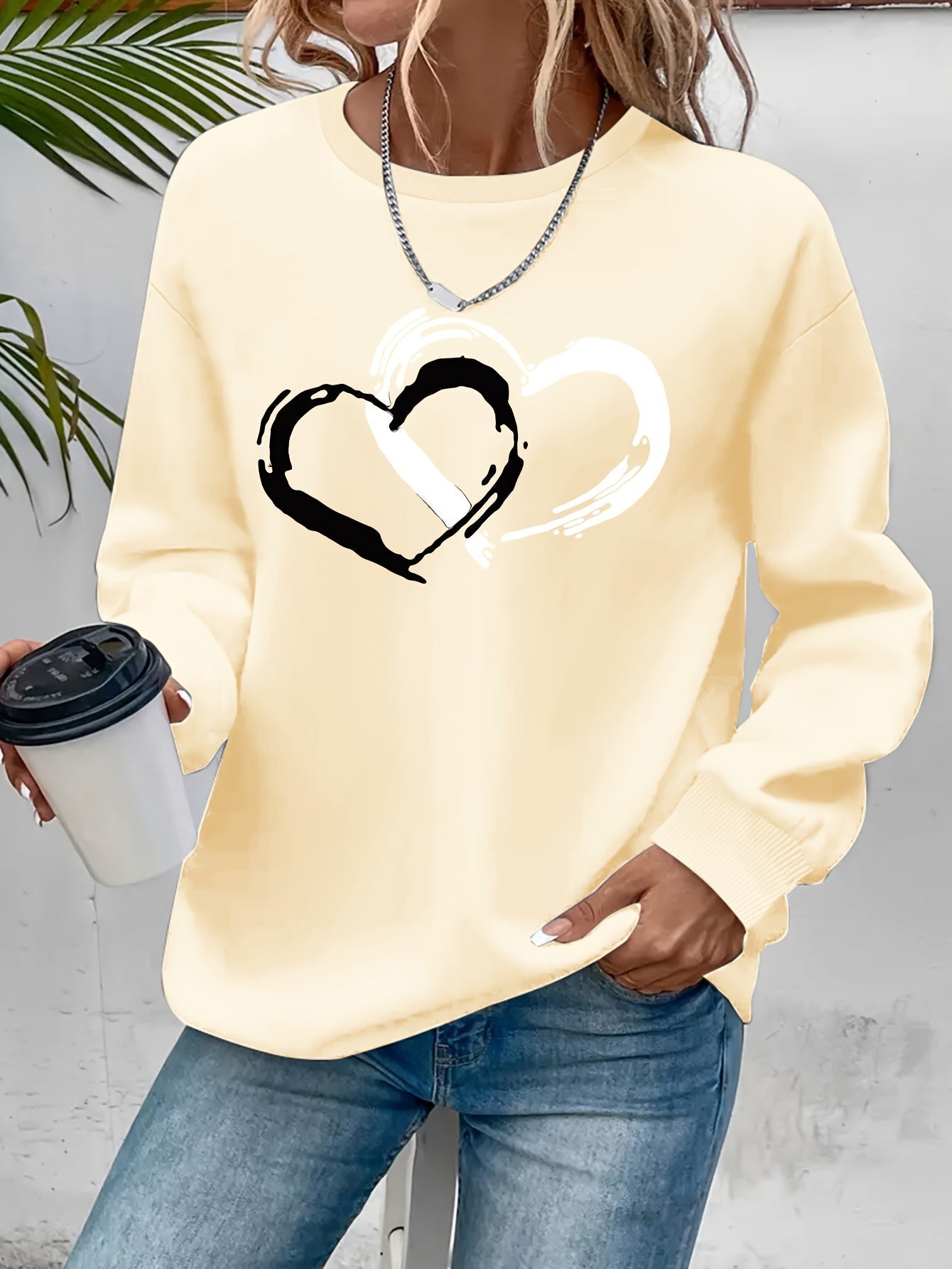 Sharyn | Elegant Heart Sweater