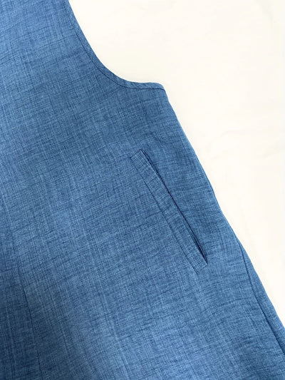 Annia | Casual Wide Leg Overalls With Pockets