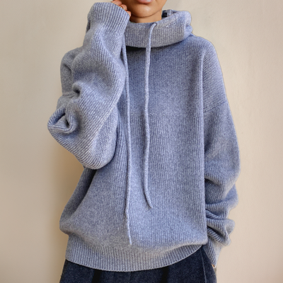 TIARNI | Cowl Neck Hoodie