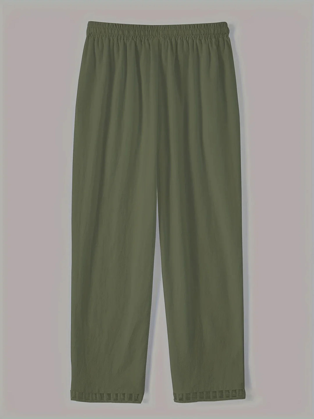 Tracey | Contrast Trim Cropped Pants