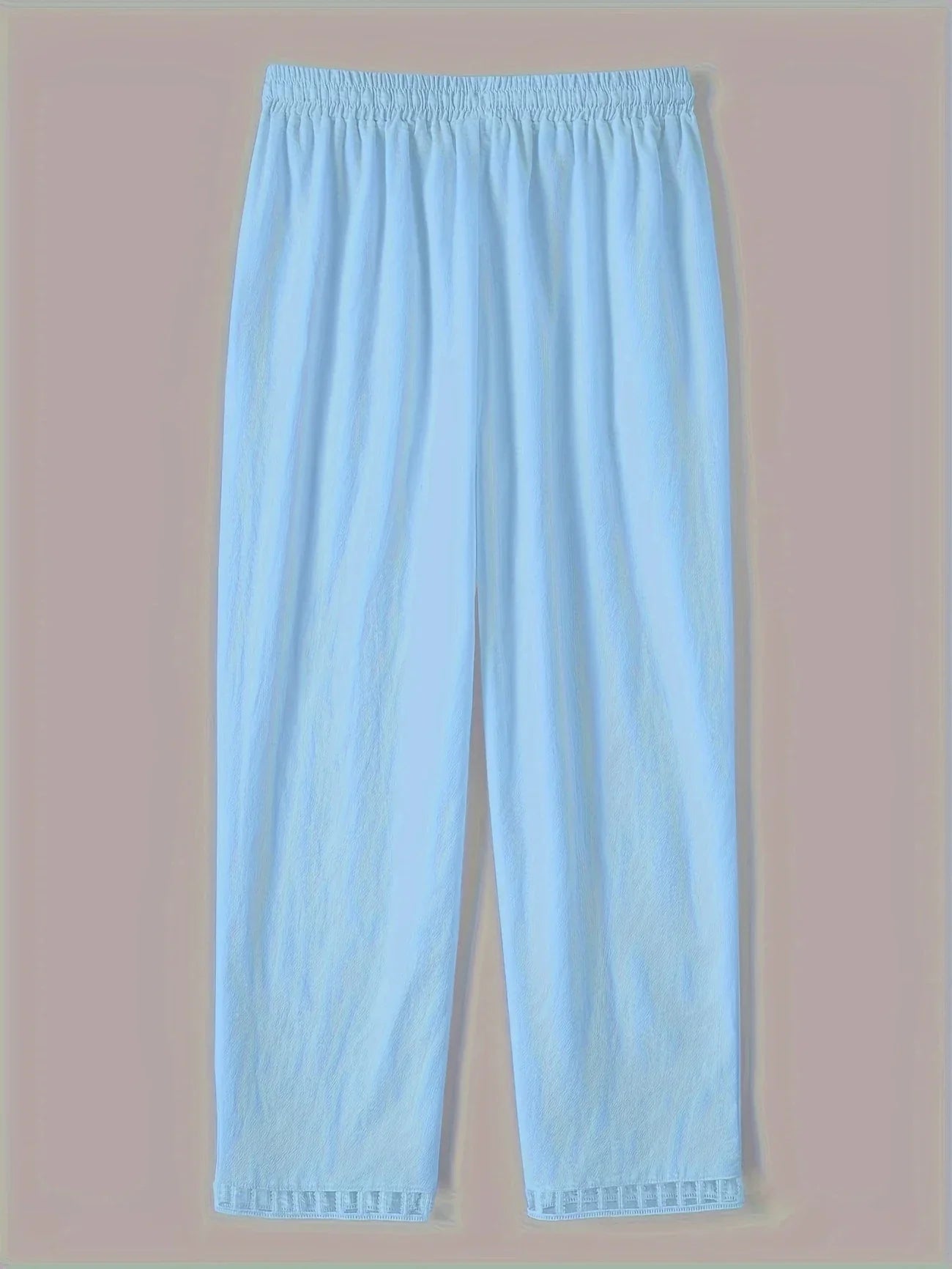 Tracey | Contrast Trim Cropped Pants