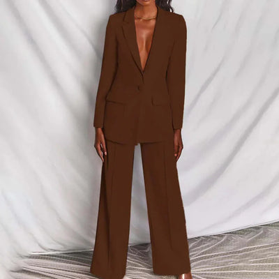 Meghan | Tailored Blazer & Wide-Leg Trousers