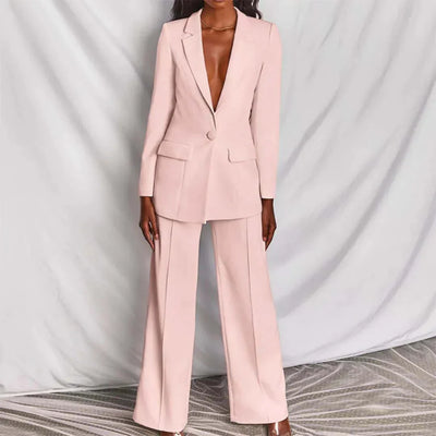 Meghan | Tailored Blazer & Wide-Leg Trousers
