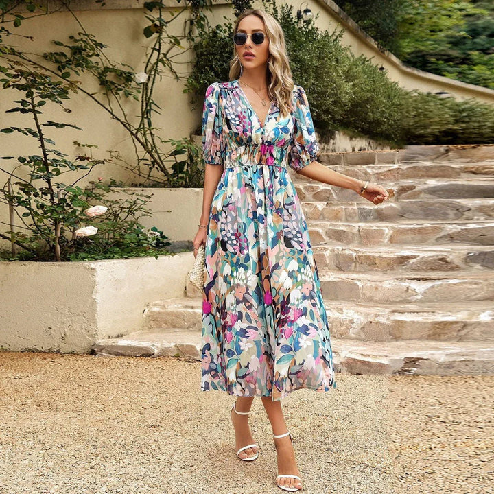 INNOVA | V-Neck Dress